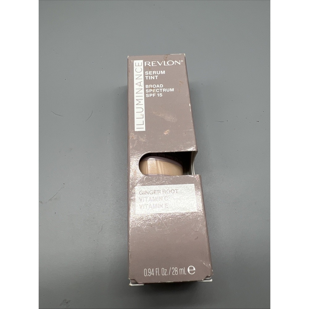 Revlon Illuminance Serum Tint Foundation Buff Beige Radiant Finish Spf 15
